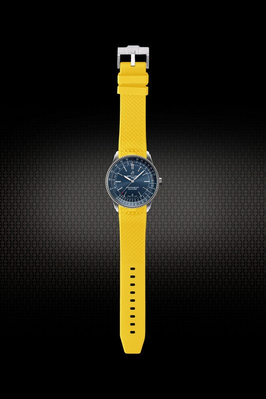 Rubber Strap for Breitling Navitimer 41