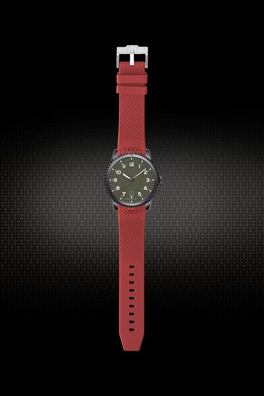 Rubber Strap for Breitling Aviator 8 Automatic 41 - My Store