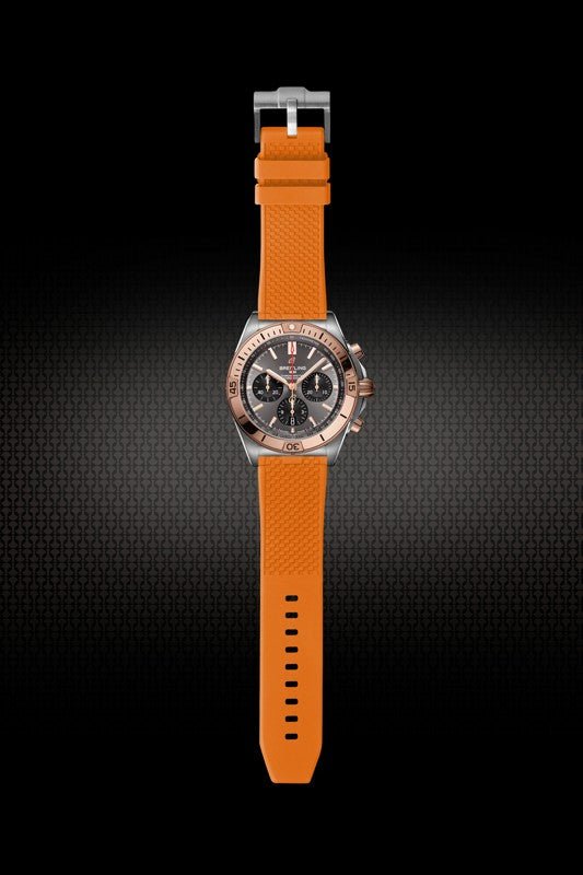 Rubber Strap for Breitling Chronomat B01 42 - My Store