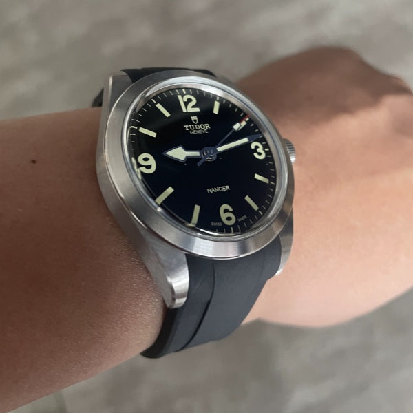 Rubber Strap for Tudor Ranger 39mm