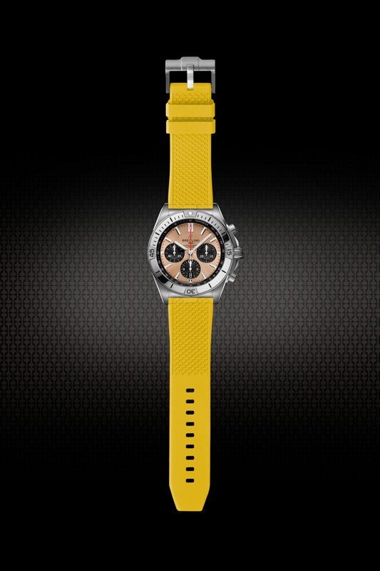 Rubber Strap for Breitling Chronomat B01 42 - My Store