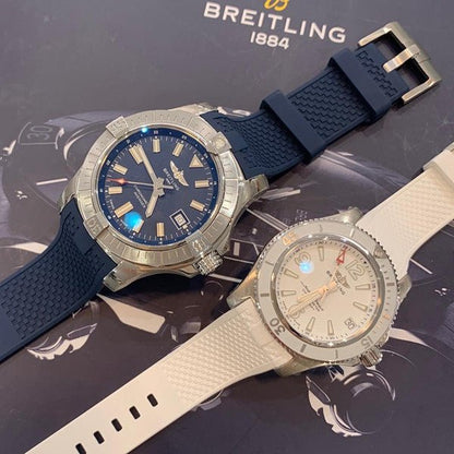 Rubber Strap for Breitling Superocean 36 - My Store