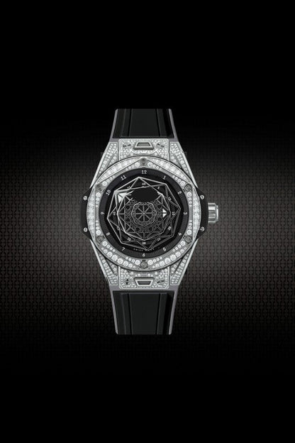 Rubber Strap for Hublot BigBang SANG BLEU I 45MM - My Store