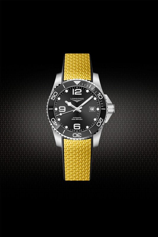 Rubber Strap for Longines HydroConquest 41/43mm - My Store