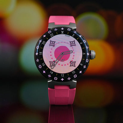 Rubber Strap for Louis Vuitton Tambour Horizon Light Up Connected Watch - My Store