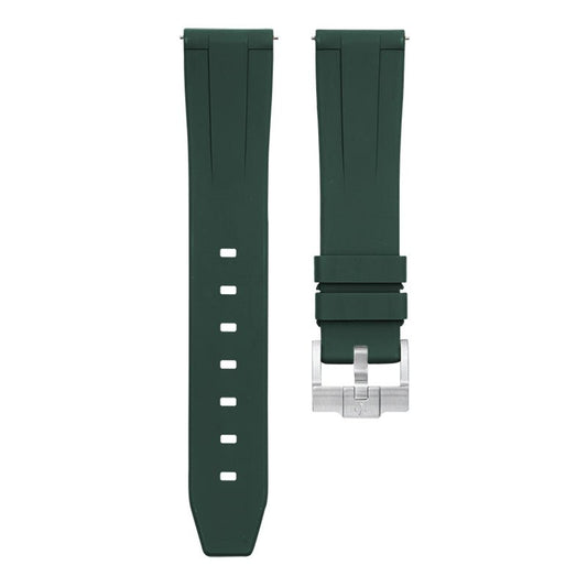 Rubber Strap for Patek Philippe Calatrava Pilot Travel Time 42mm 5524 - My Store